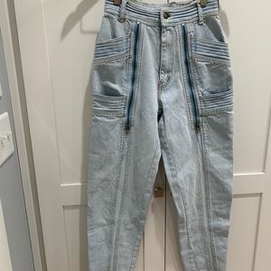 Cool Vintage Jeanjer Jeans Y2K Style Baggy with Tapered Ankles